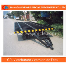 Remorque De Fret ein Plateau 3 Essieux Pulling Trailer